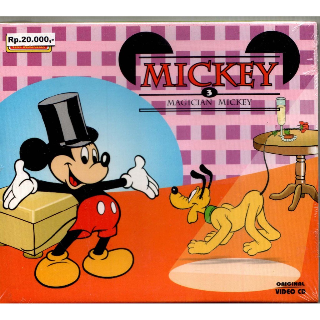 VCD MICKEY 3 - MAGICIAN MICKEY (TEKS INDONESIA)