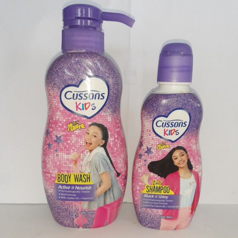 Jual CUSSONS KIDS BODY WASH 300 Ml FREE CUSSONS KIDS SHAMPOO 200 Ml ...