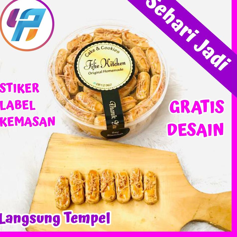 

6.6 sale Stiker Segel Kemasan / Stiker Seal Packaging Custom A3 