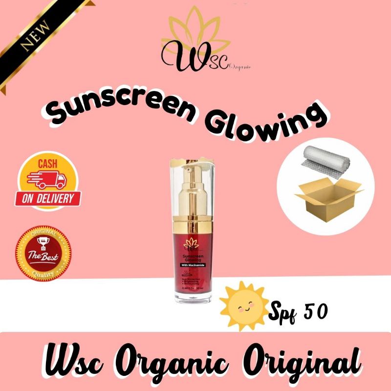 WSC ORGANIC SUNSCREEN GLOWING LIQUID