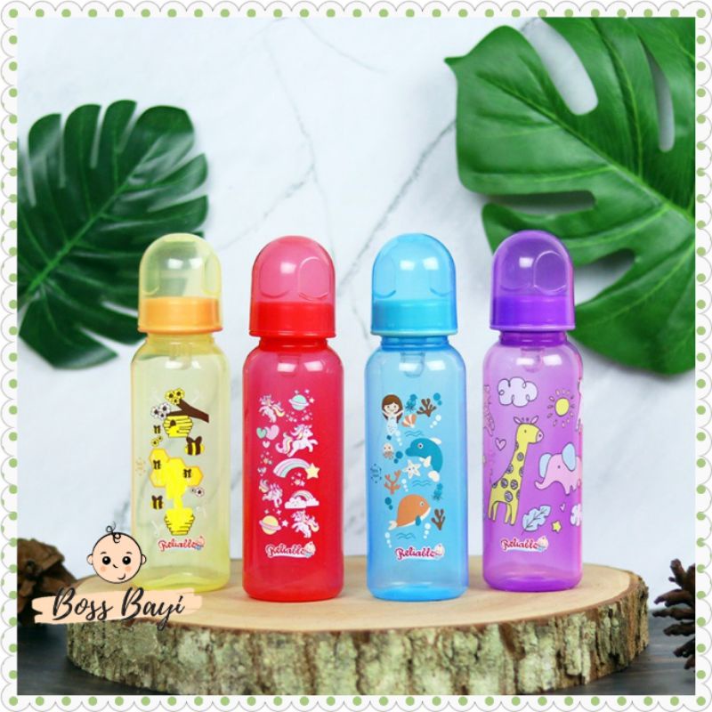 RELIABLE - Botol Susu Warna PP Peristaltic Nipple 60ml/125ml/240ml