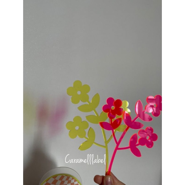 ACRYLIC FLOWER / BUNGA HIAS AKRILIK