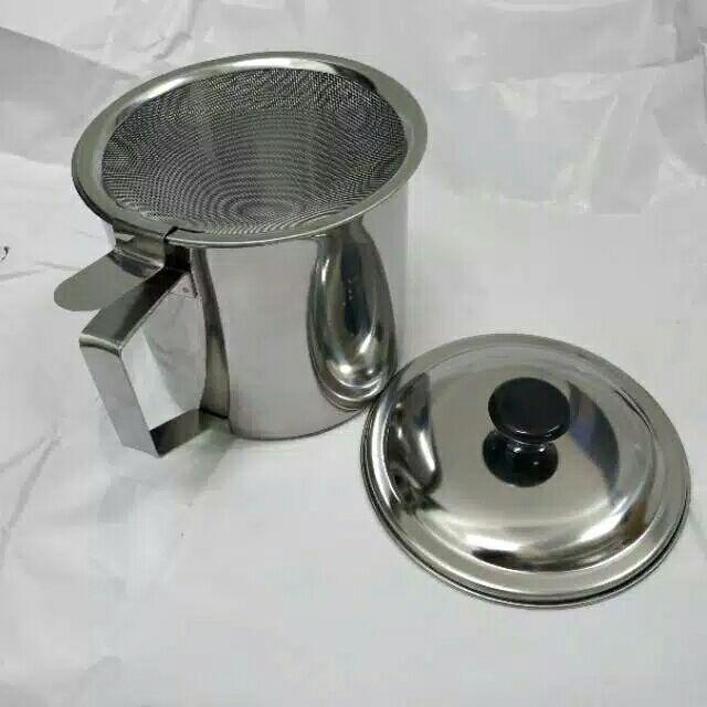 Oil Pot 12cm Saringan Minyak