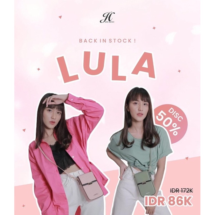 Tas selempang wanita murah Lula Bag Jims Honey