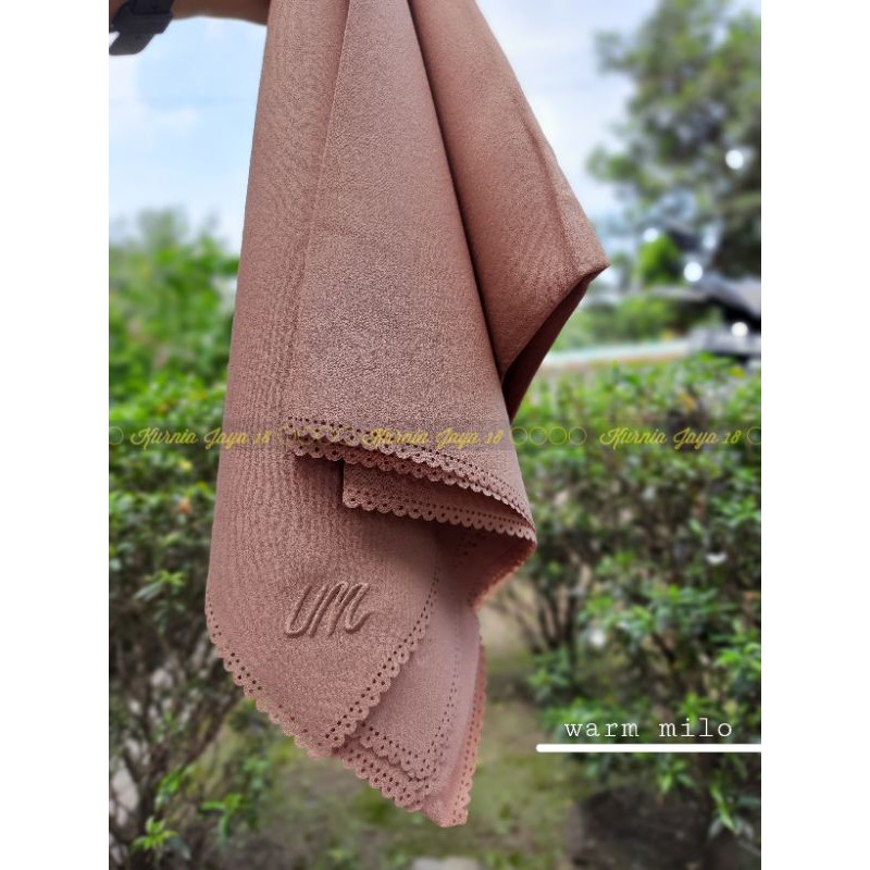 UMAMA SCARF Hijab segiempat Crepe Square Lc Size 110 x 110 cm