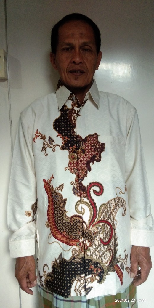 Baju Batik Semi Sutera Pria Kemeja Lengan Panjang Furring Dalam #batik #kemeja #semisutera