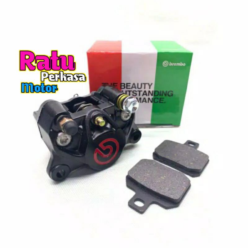 Kaliper Brembo 2piston Big Logo Motor Mio Beat Jupiter Dll