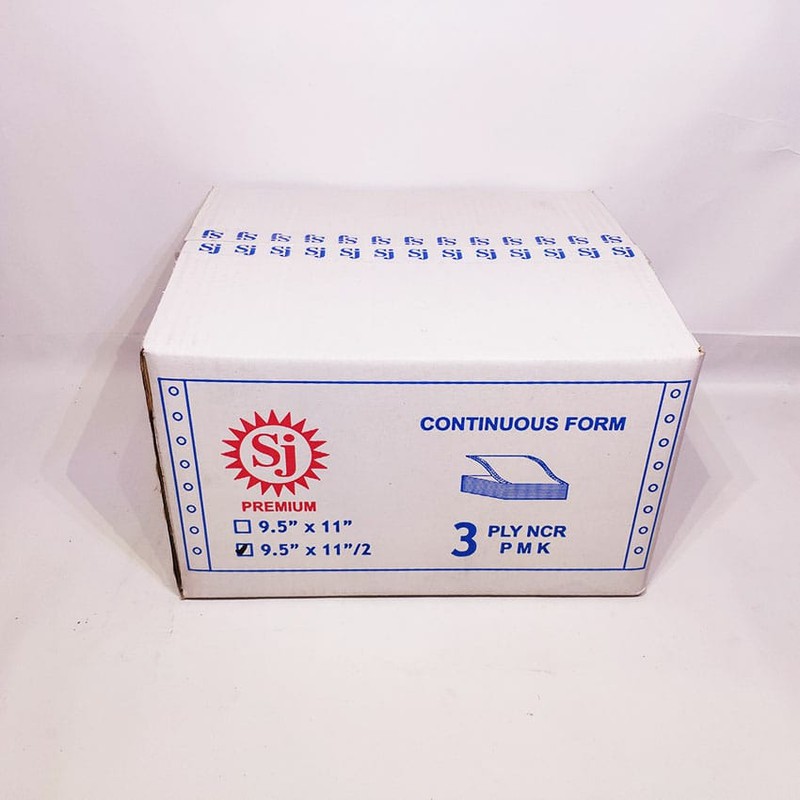 

Paper Pryns Continuous Form 9,5 x 11/2 3ply SJ Premium (1 lembar dibagi 2) - Warna