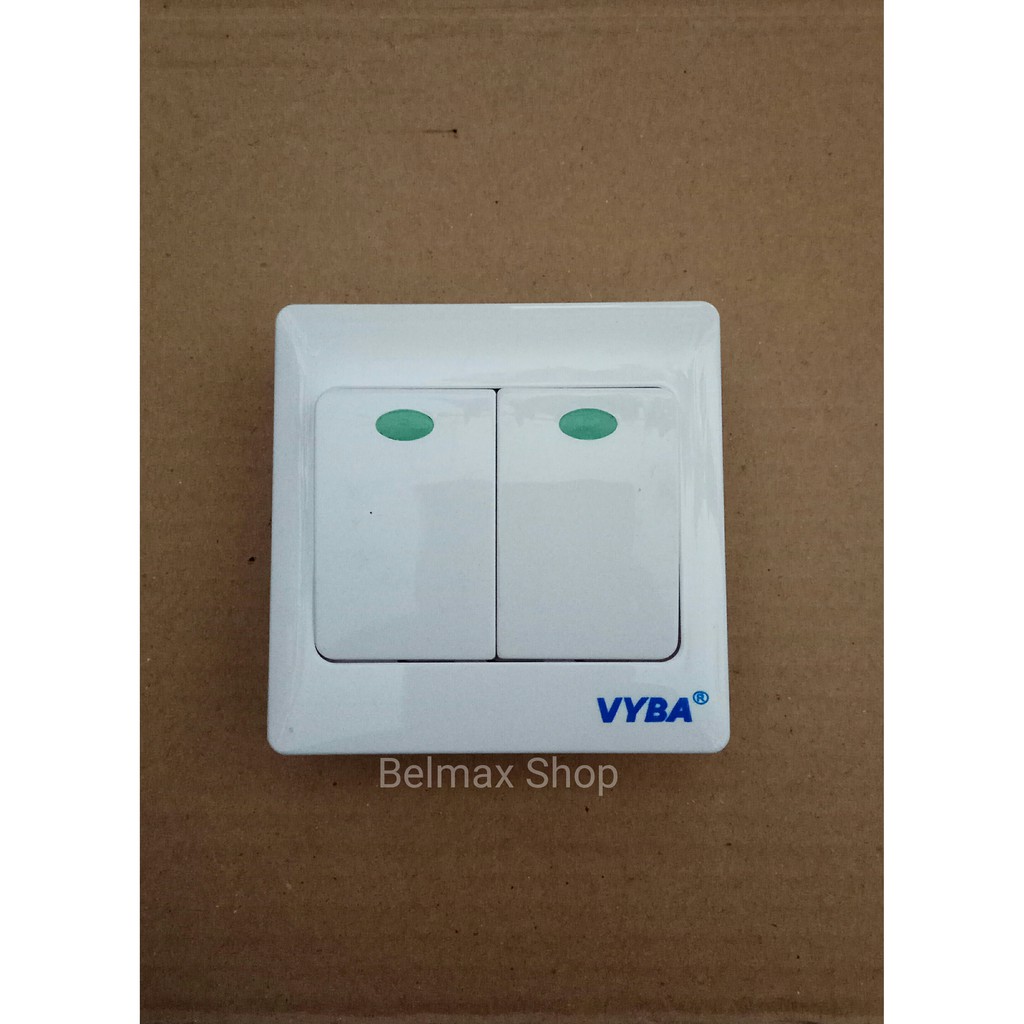 Saklar Seri IB Lebar Vyba / Saklar Dobel Tanam