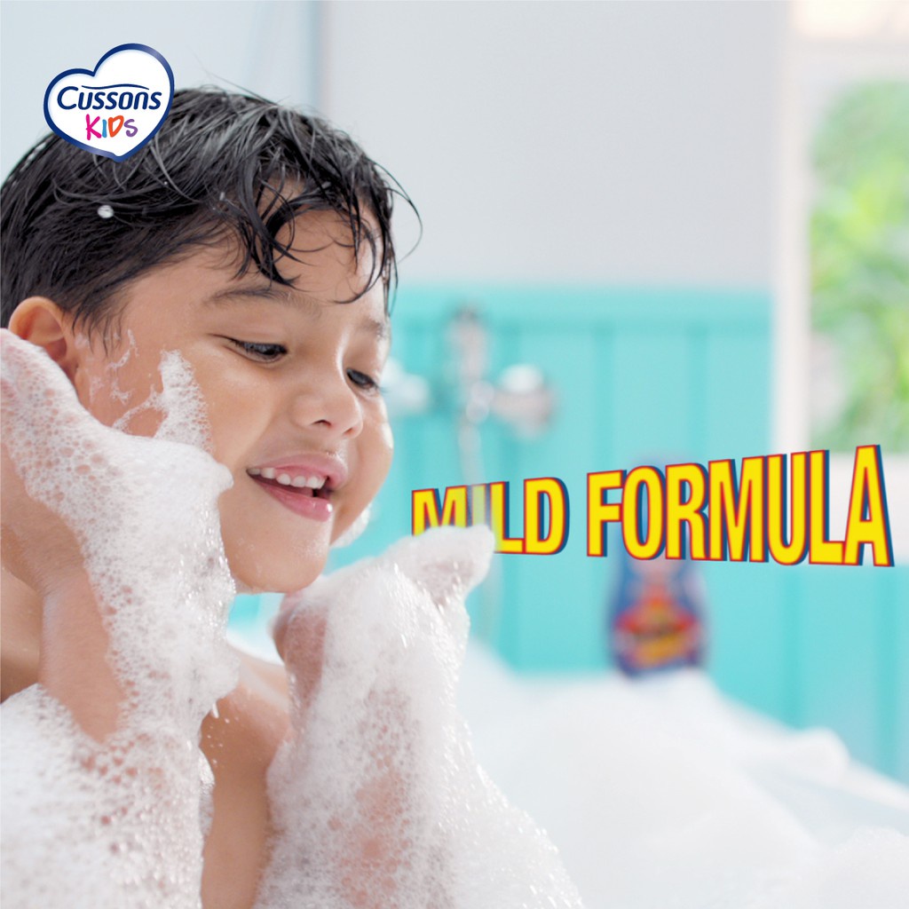 Cussons Kids Body Wash Hot Wheels Fresh &amp; Clean - Sabun Anak 250ml