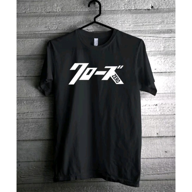 Kaos Distro Crows Zero Tshirt Film Jepang Crow
