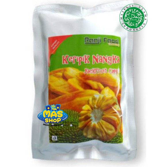 

Keripik Buah & Sayur Kemasan Ekonomis 65r Keripik Nangka Apel Salak Mangga nanas Panji food Cemilan Keripik buah pandaan