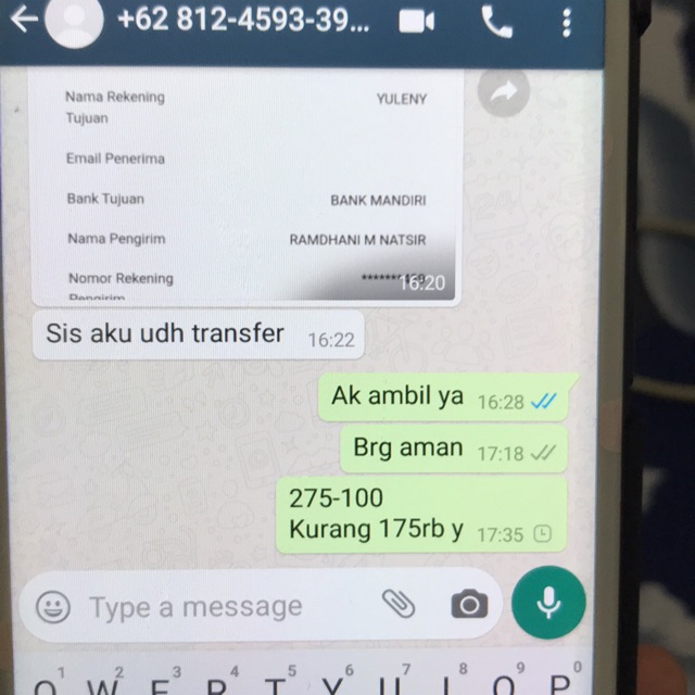 

Belanjaan 175rb. TULIS DI NOTES NO WA/ nama line