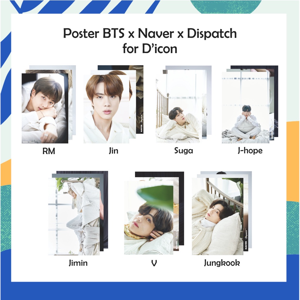 POSTER BTS x Naver Dispatch for D'icon