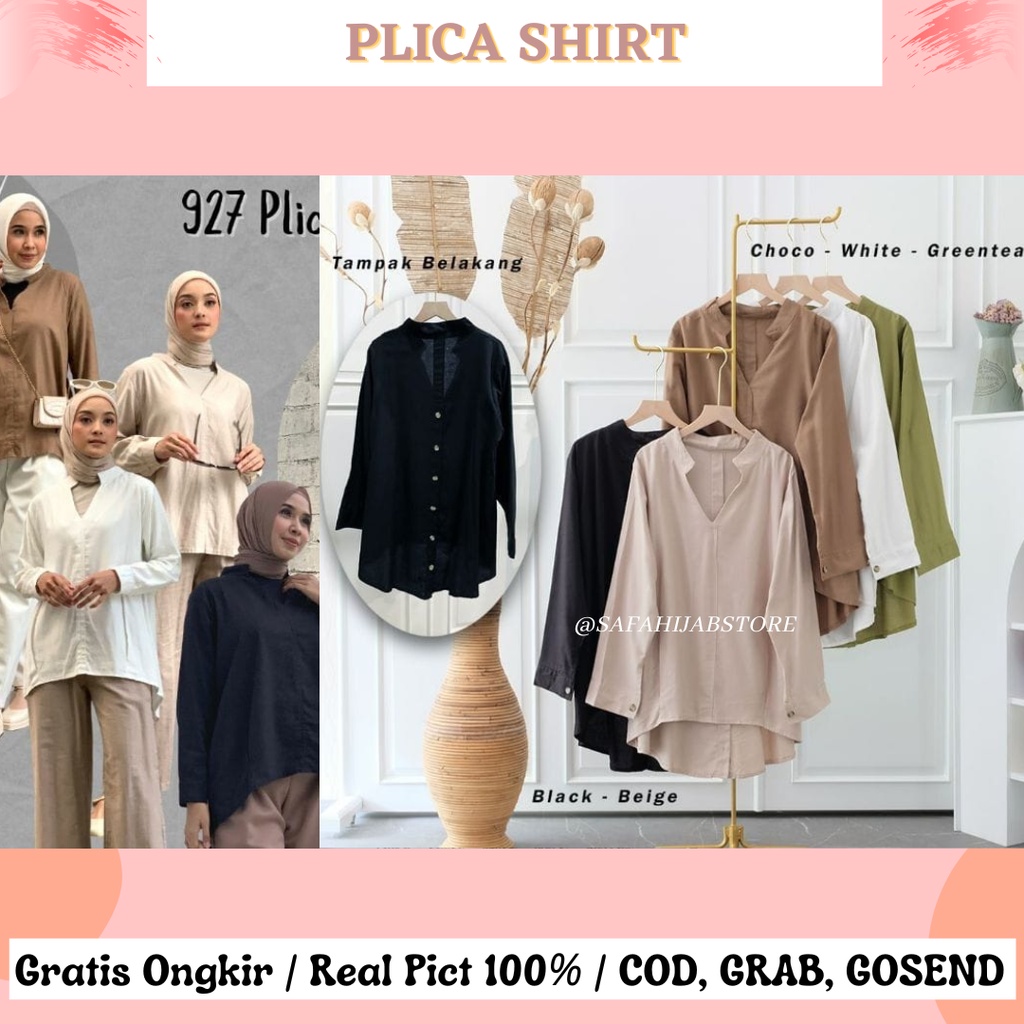 PLICA SHIRT / ATASAN WANITA / ATASAN KERJA