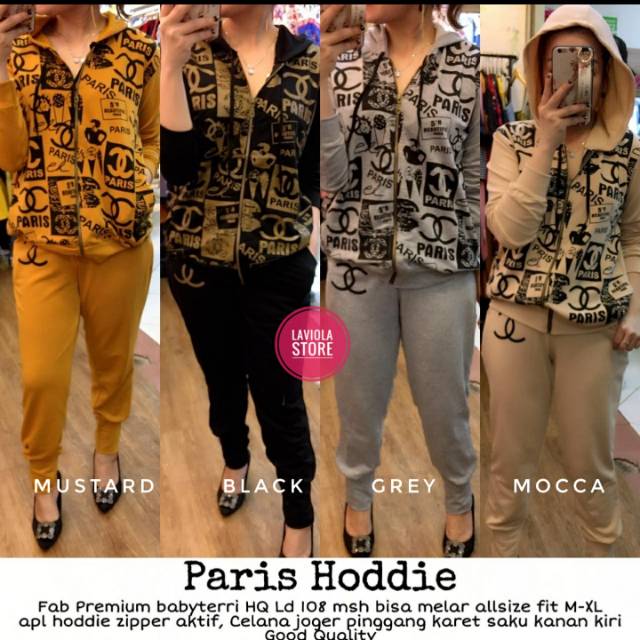 BAJU WANITA PARIS HODIE