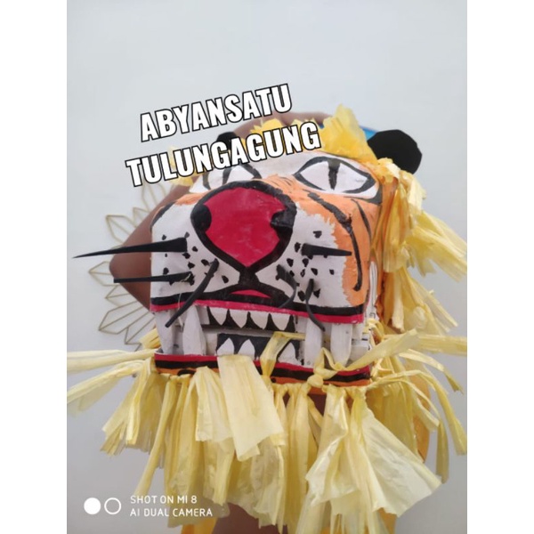 singo barong singo sakti topeng harimau barongan caplokan