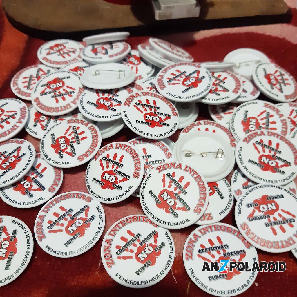 PIN PENITI 44 mm CUSTOM SOUVENIR MURAH KADO UNIK