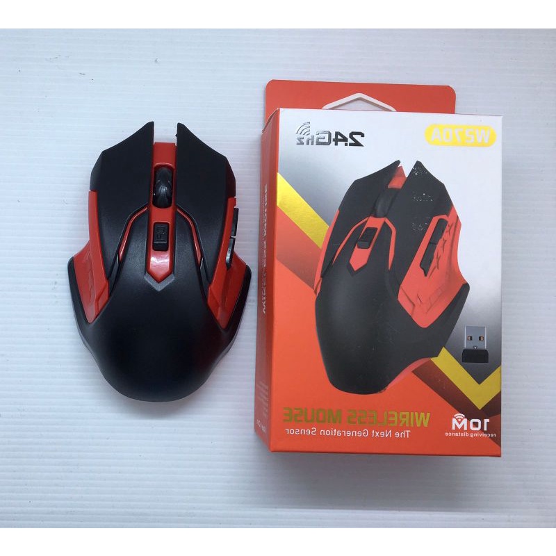 mouse bluetooth W270A Gaming Mouse Wireless Mouse - 2.4Ghz 1600 DPI