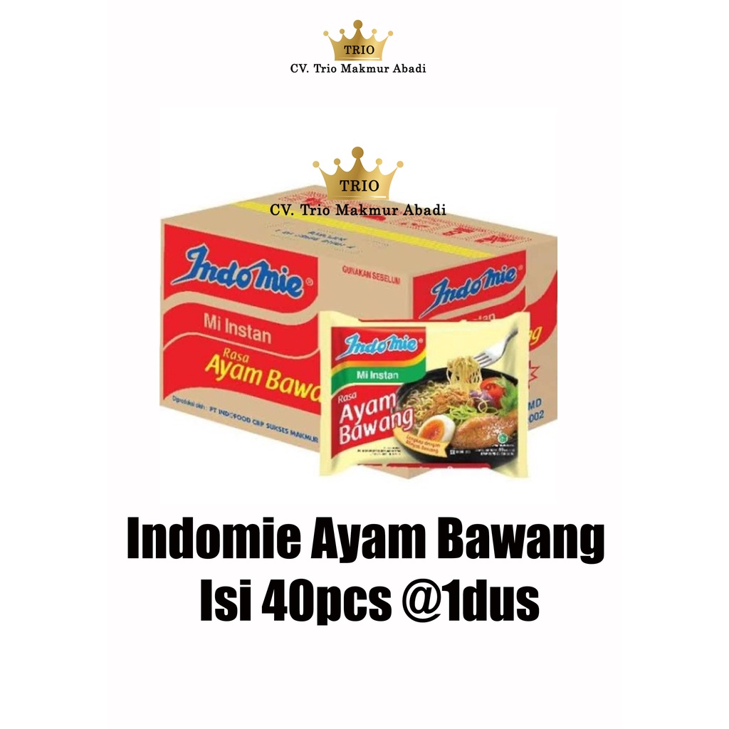 

Indomie Ayam Bawang 1 Dus