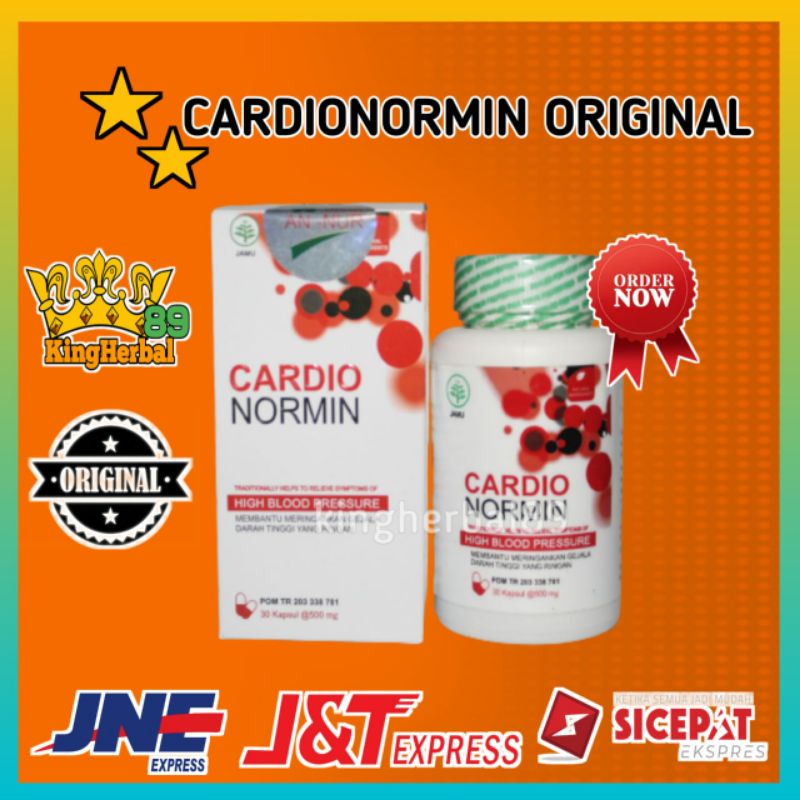 Cardionormin Asli 100% Original Obat Hipertensi Jantung Ampuh Resmi Bpom