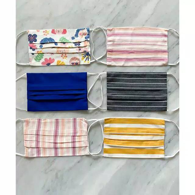 Ideku Handmade x Cottonink EARLOOP Mask - idekuhandmade