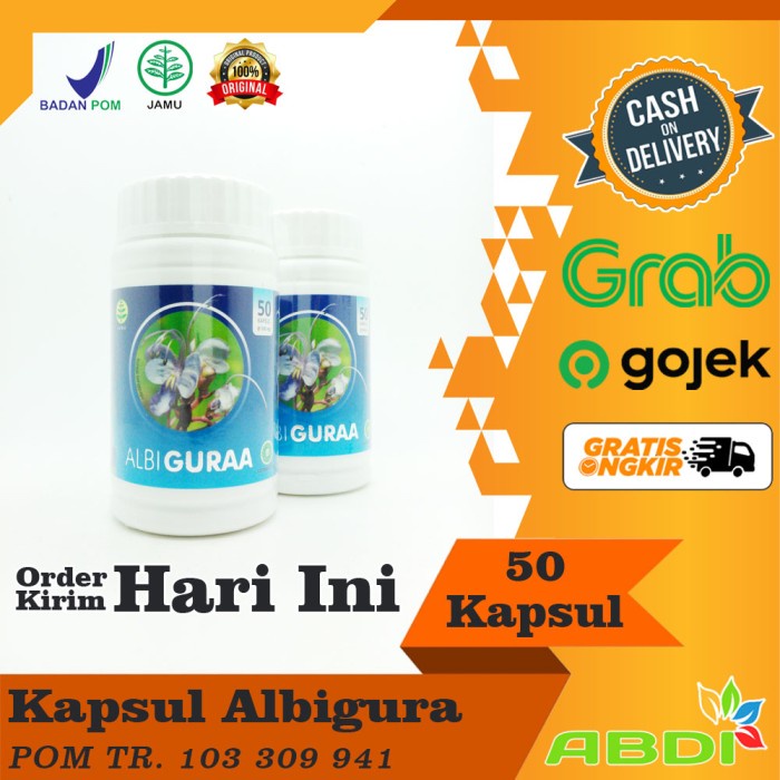 

Kapsul Albigura-Al Biruni 50 kapsul