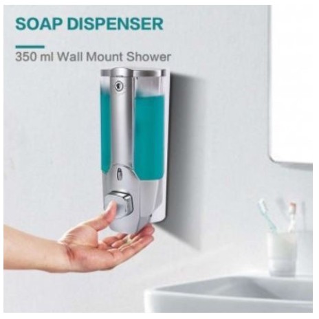 DISPENSER TEMPAT SABUN CAIR SINGLE WITH KEY LOCK - SINGLE DAN DOUBLE TOUCH SOAP