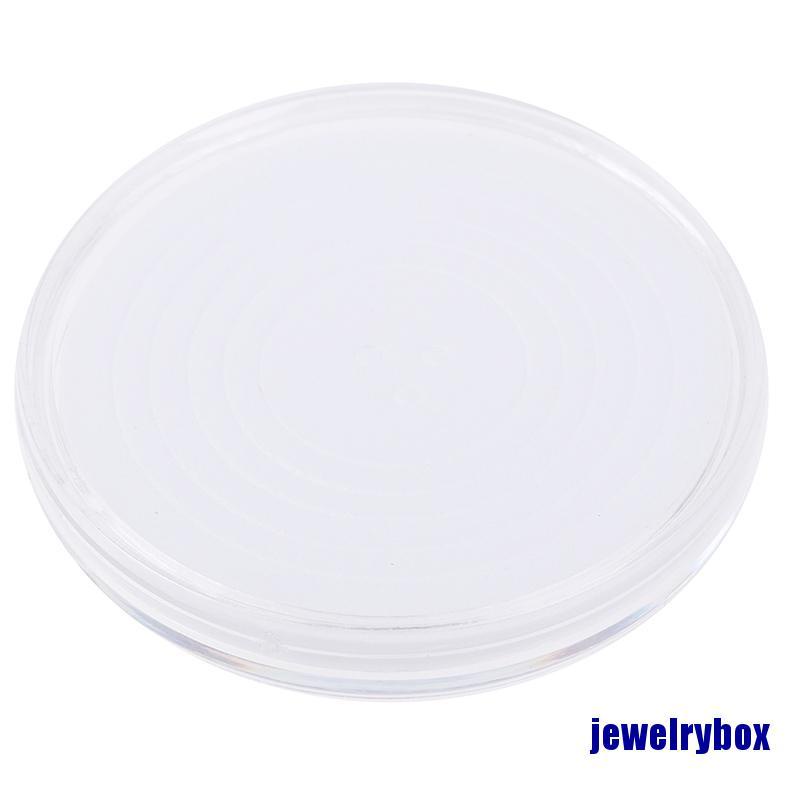 20 Pcs Holder Penyimpanan Koin Bentuk Kapsul Bahan Plastik Ukuran 46mm