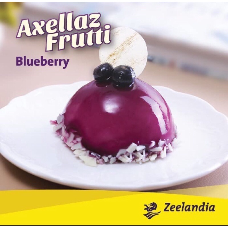 AXELLAZ Frutti Blueberry 500gr Zeelandia Filling Jam Selai Bluberi