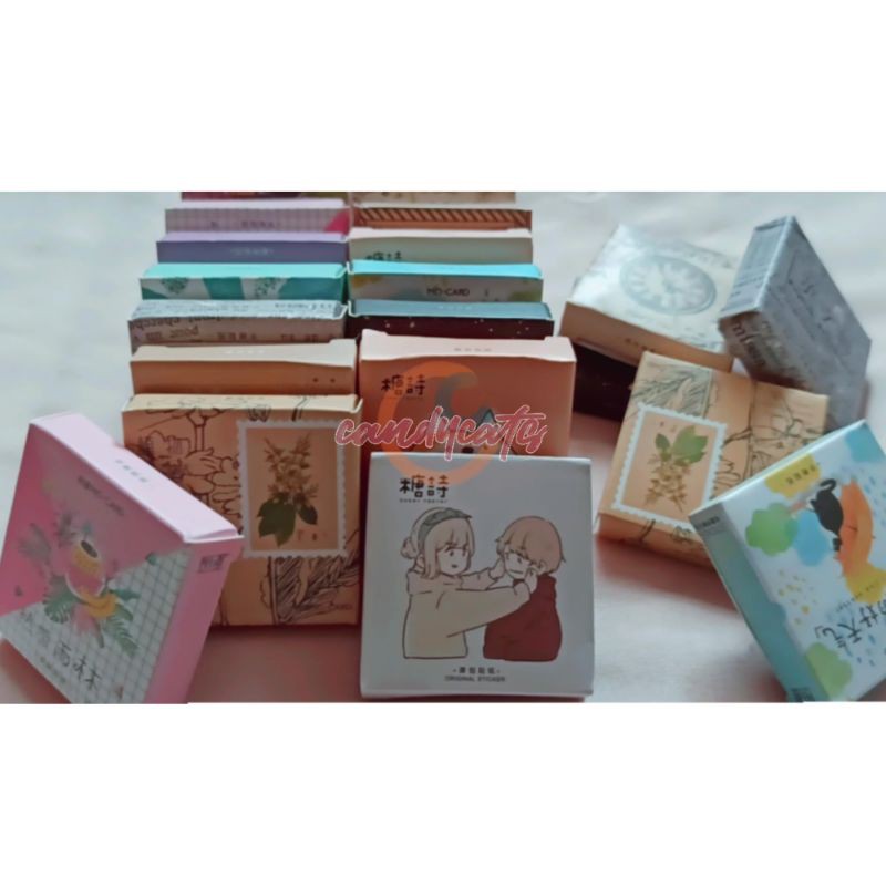 

[CANDYCATS] SAMPLE - STICKER AESTHETIC NOTE LUCU KAWAII SCRAPBOOK BUJO BULLET JOURNAL DECO