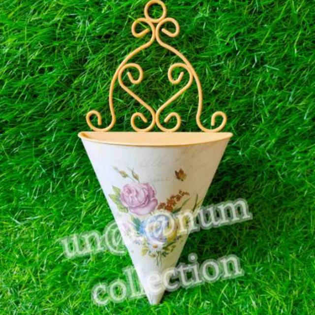 Pot Jardine tempel vintage dekorasi shabby chic