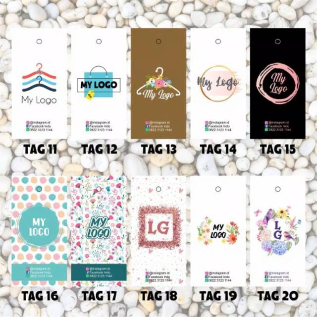 Hang Tag / Hang Tag Baju / Hang Tag Pakaian / Label Baju / Cetak Hang Tag Custom Desain