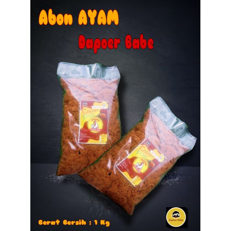 

Abon Ayam super kemasan 1 kg