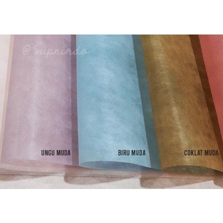 

(1roll) KERTAS TISSUE 65cm X 20 METER - Merah