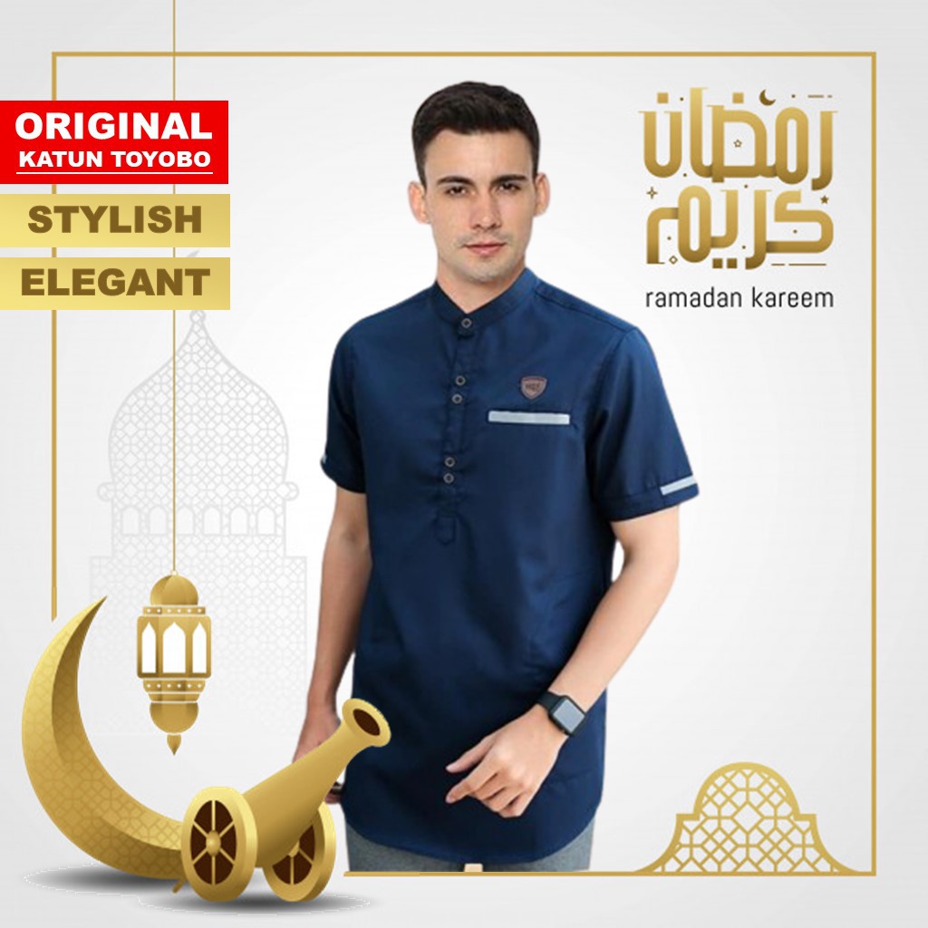 Baju Koko Pria Keren Terbaru 2024 Baju Muslim Kokoh Kurta Cowok Taqwa Laki Laki Dewasa Remaja Murah