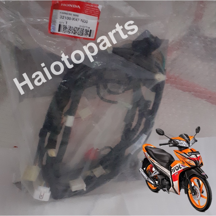 Kabel Body Blade 125 fi 32100-K47-N00 Kabel Utama Harness Wire Blade 125 Fi Injeksi Kabel Bodi Honda