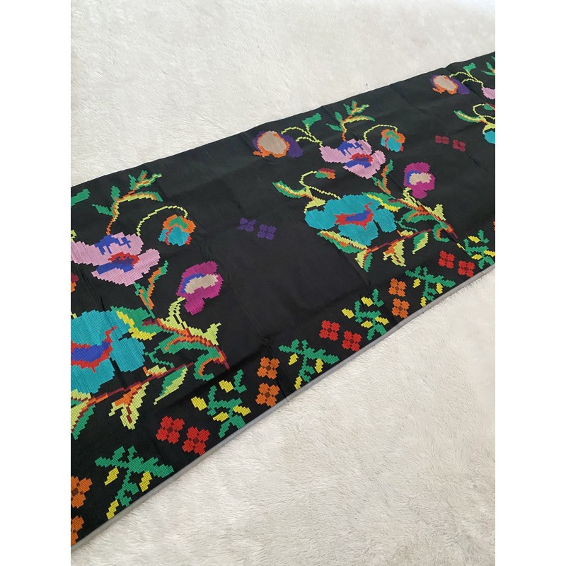Kain Sarung Tenun Sutra Khas Bugis Sengkang Makassar Lagosi Kembang Asli Shopee Indonesia