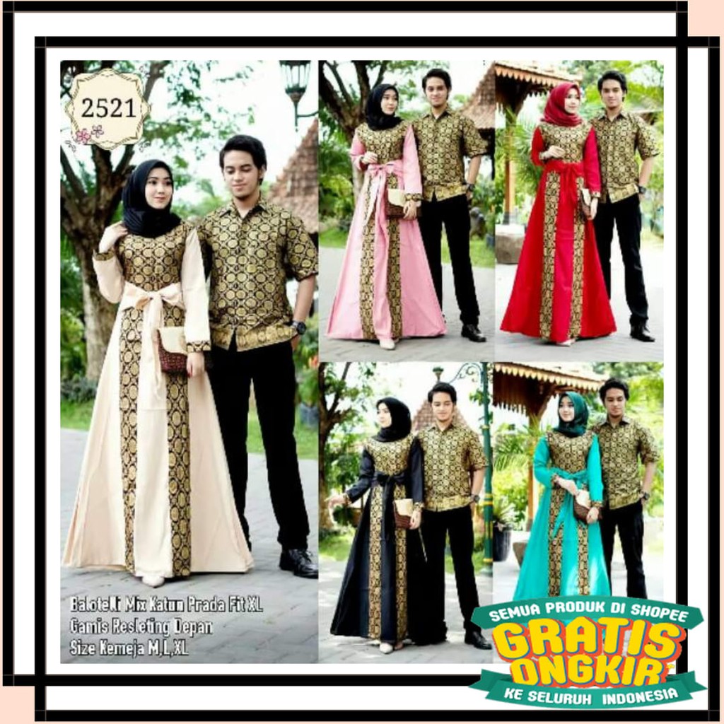 TERBARU TERMURAH TERKINI TERLARIS SEMARANG BAJU MURAH / Batik Couple NotoArto Batik IPNU-IPPNU