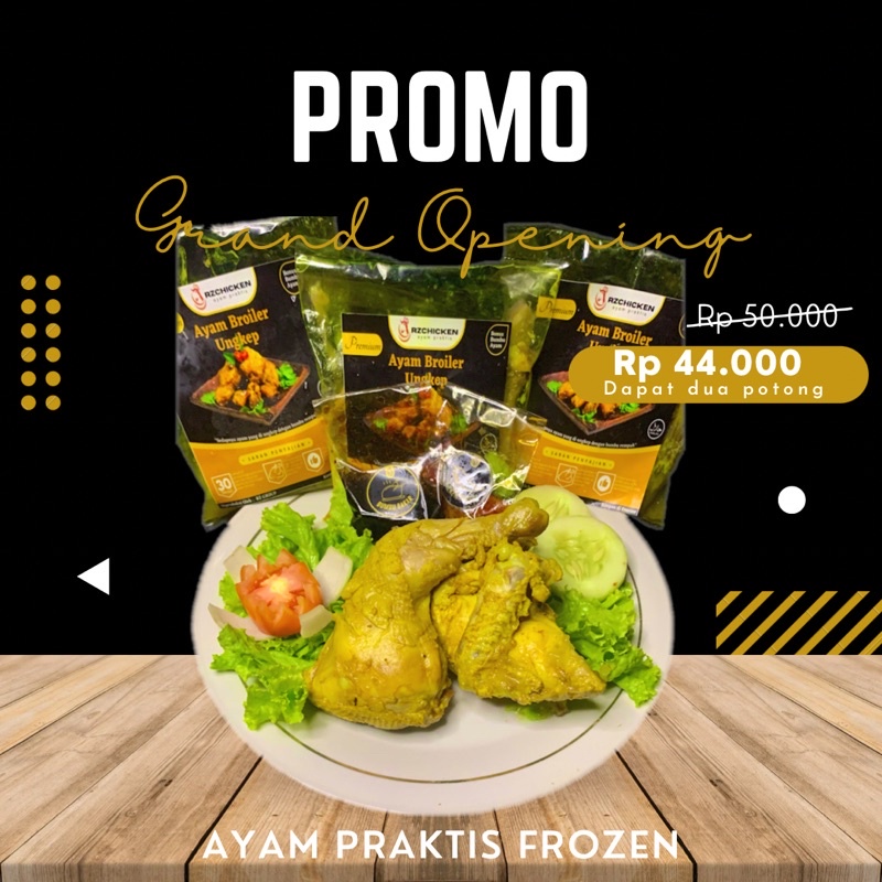 

Ayam Ungkep Premium Praktis Free Sambel RZCHICKEN