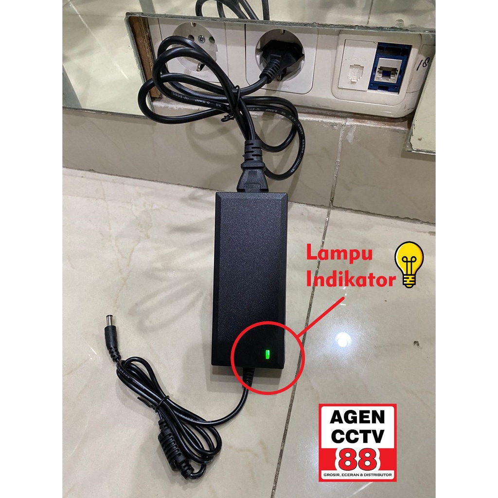 Adapter Adaptor Power Supply Merek Korea SAMSUNG 12V 5A Murni 100%