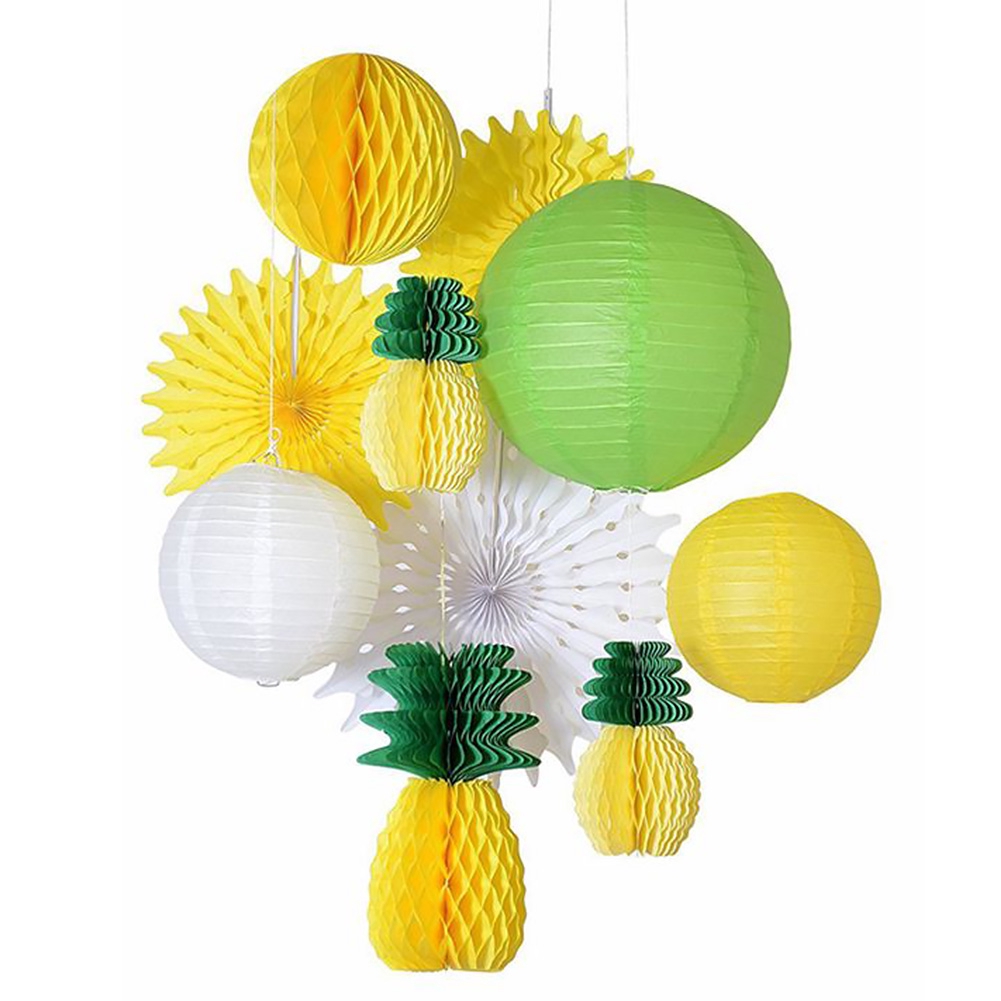 Accessories Backdrop Beach Diy Ball Lantern Fans Summer Theme