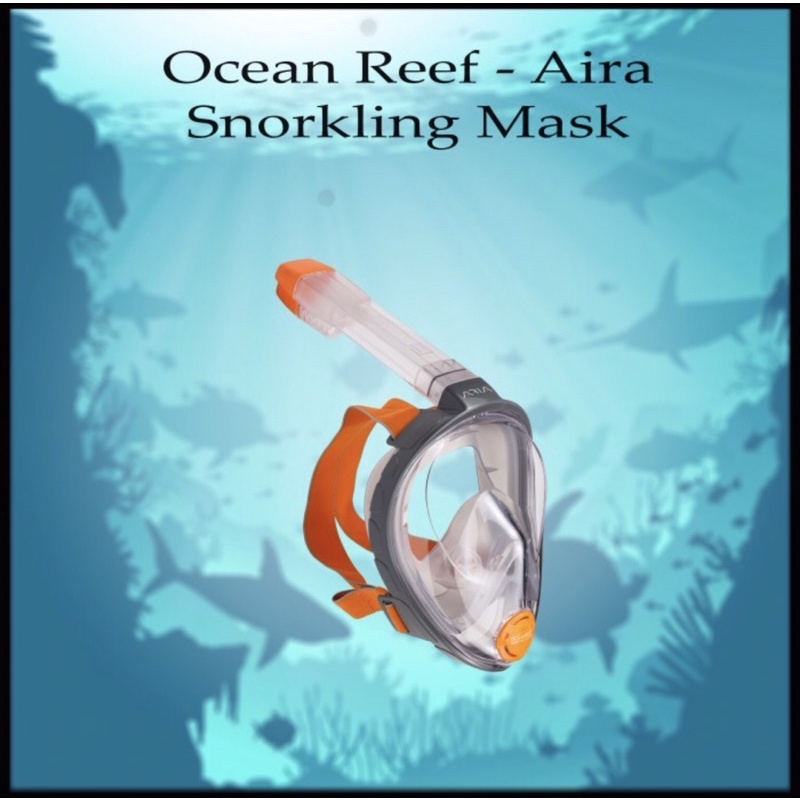 Ocean Reef Aria Full Face Snorkling Mask