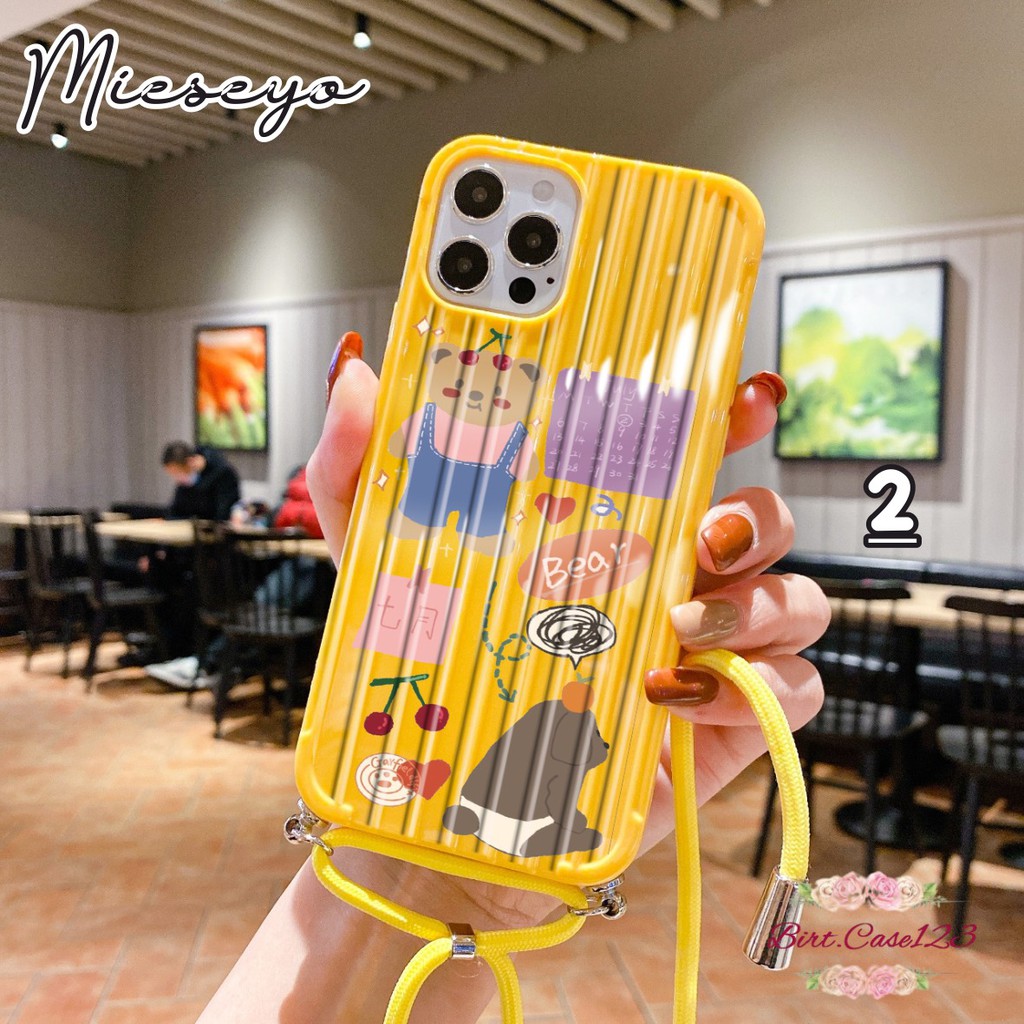 Softcase Koper Slingcase Lanyard MIESEYO Samsung A40 A50 A50s A30s A70 A70s A20s BC3043