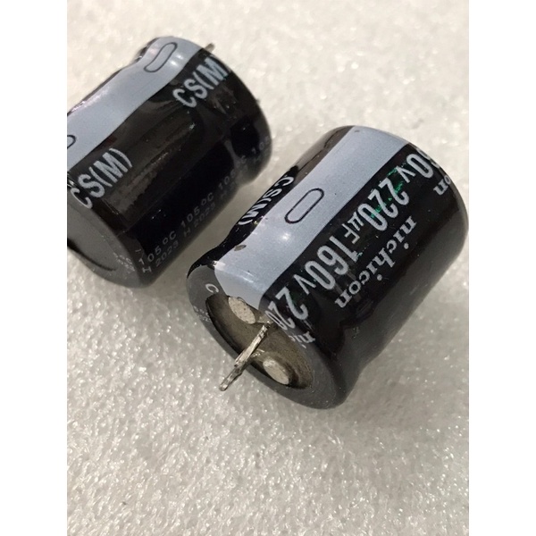 Capacitor Elco 220uf 160v Nichicon Kapasitor Elko 220uf 160v