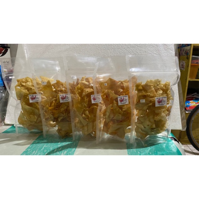 

Pangsit goreng rasa baberque 100gr