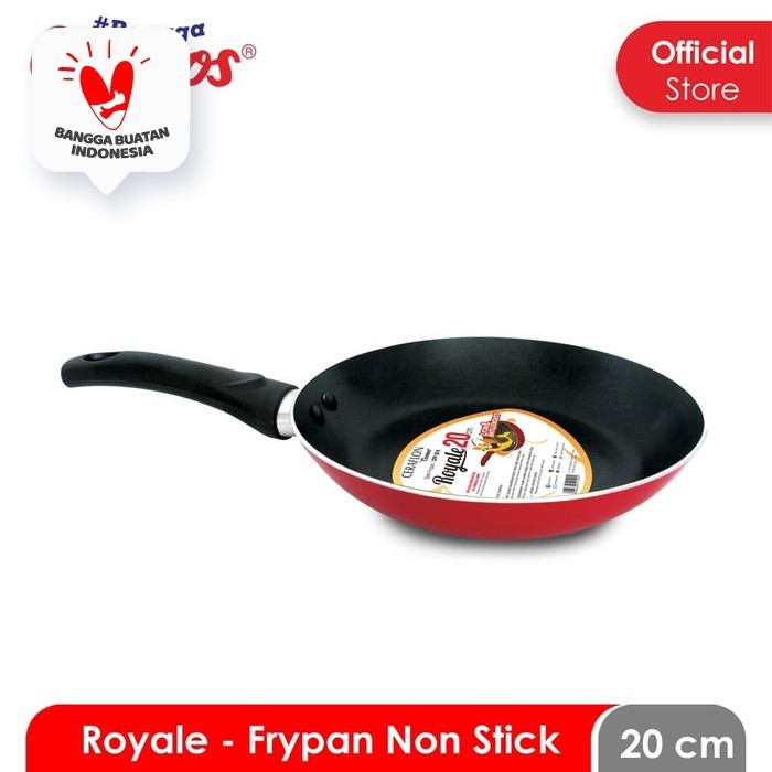 COSMOS Frypan Pan 20 cm - Non Stick Royale CFP 20 R