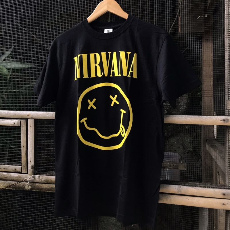 Nirvana || Kaos Band || Tshirt || Bootleg || Kaos Metal || Oversize