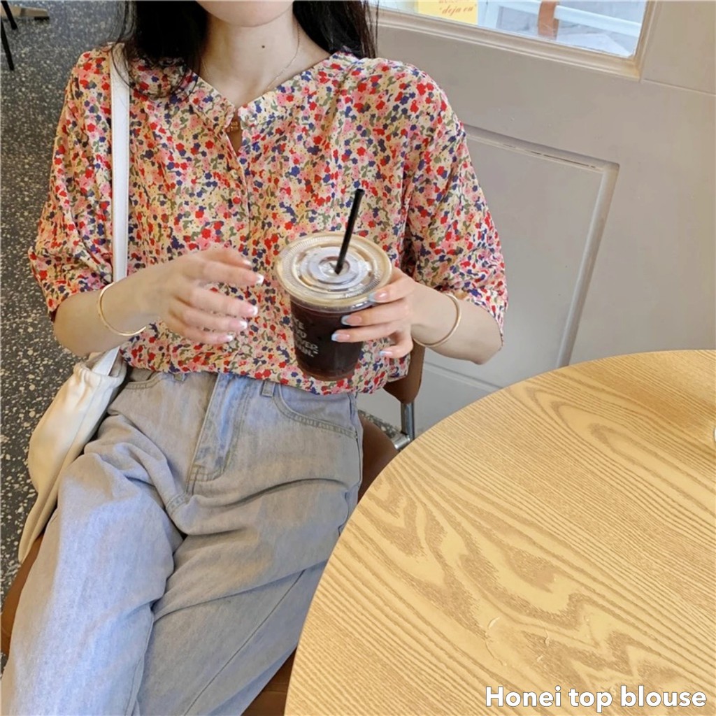 Honei top blouse -Thejanclothes