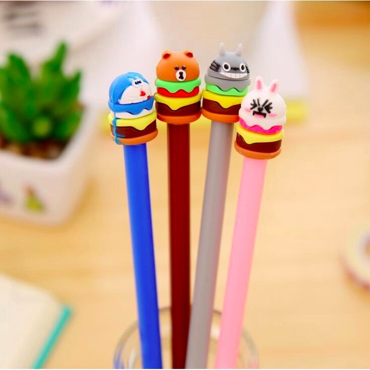 

PULPEN HAMBURGER CARTOON - BALLPOINT BOLPEN PENA LUCU KARTUN KARAKTER BURGER